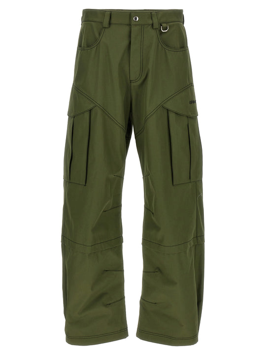 Arr Cot Straight Cargo Pants Green