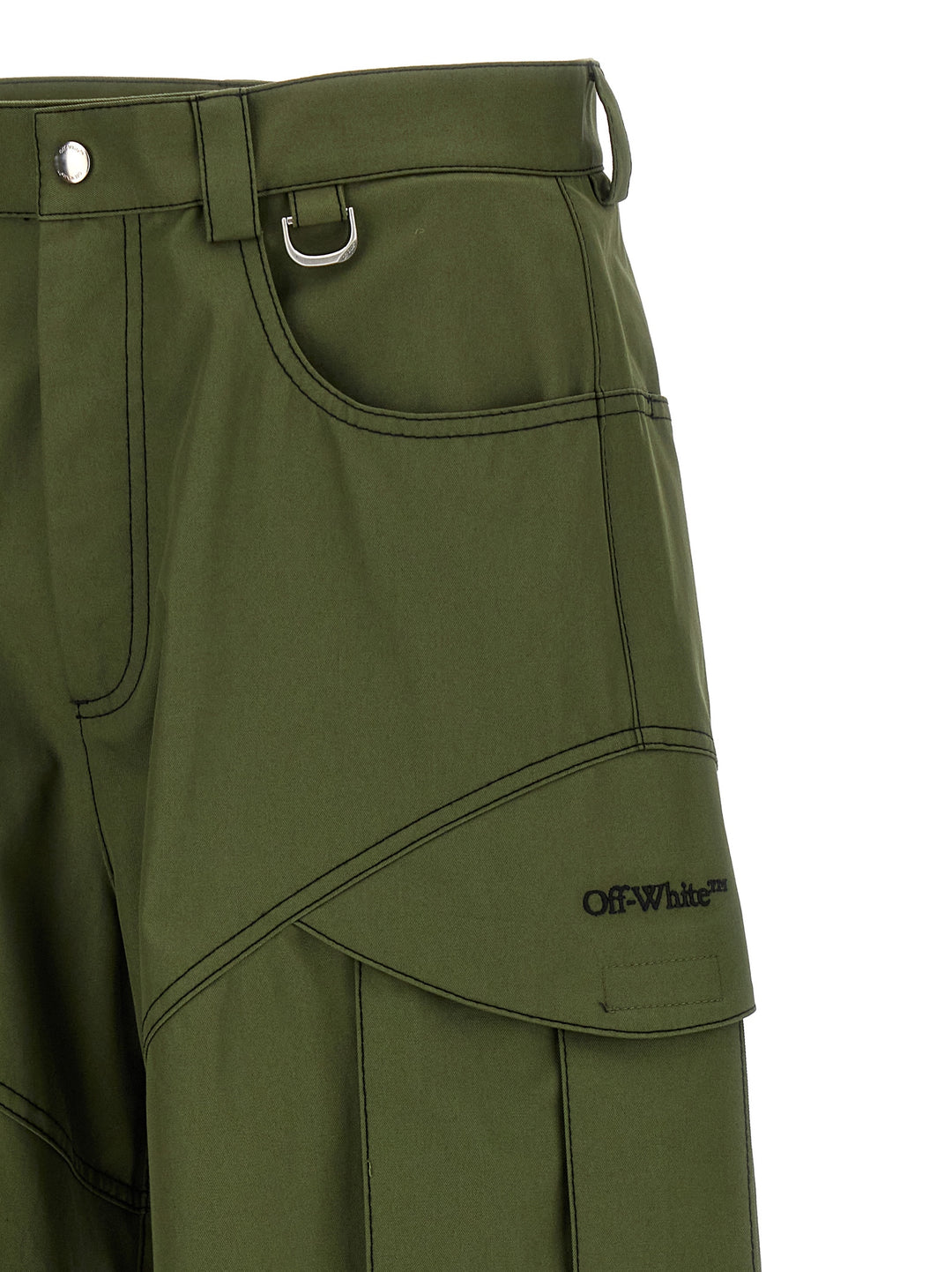 Arr Cot Straight Cargo Pants Green