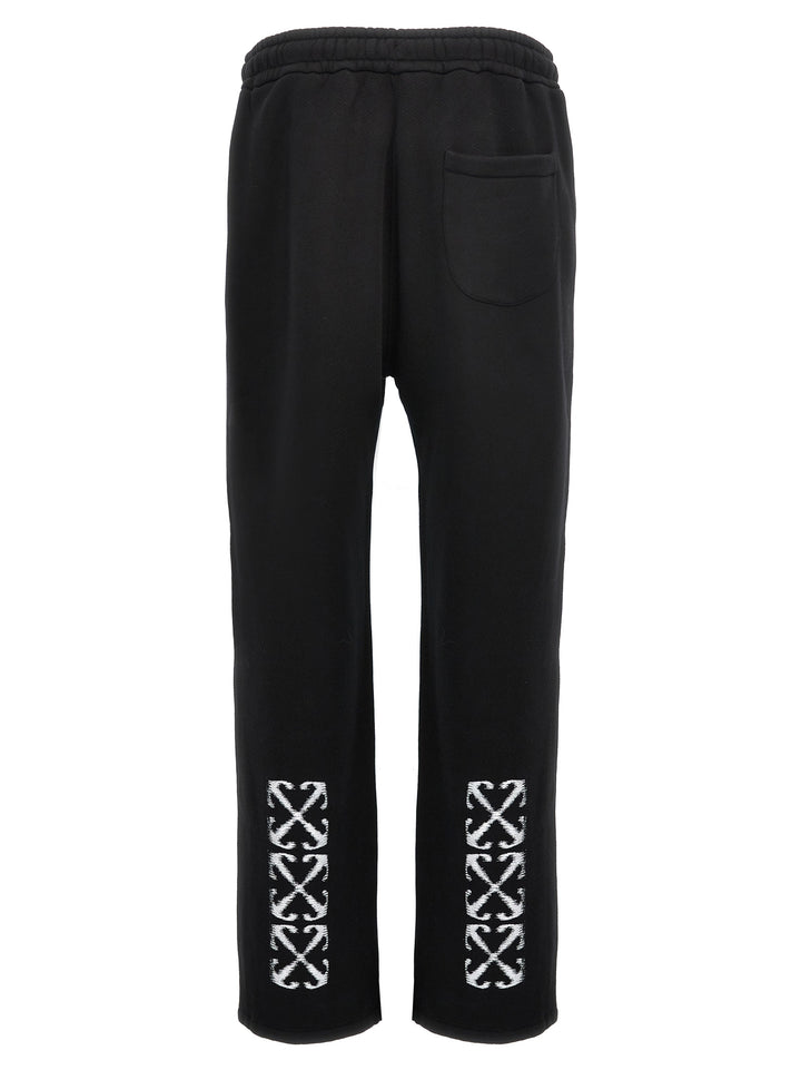 Windy Arrow Pants White/Black