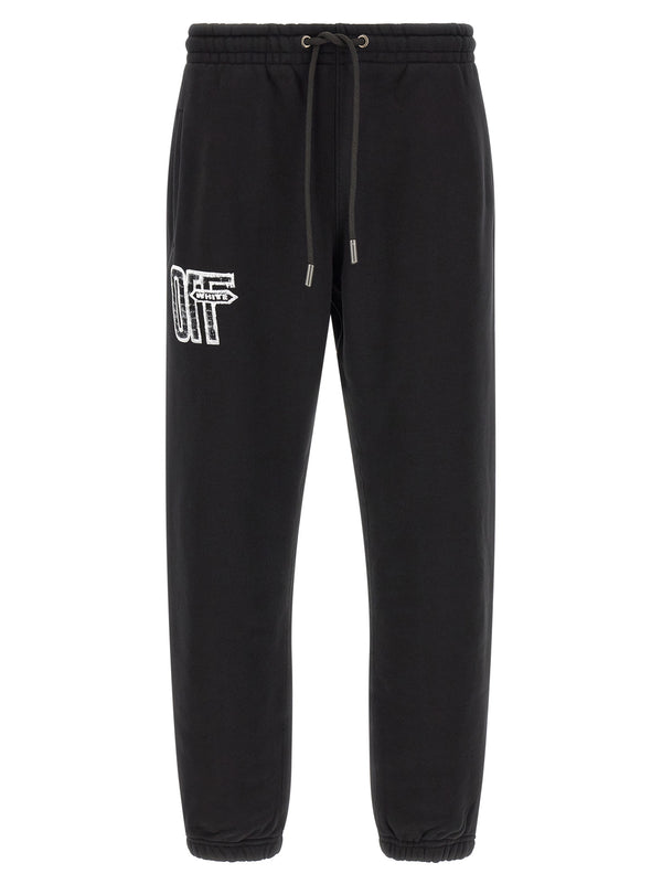 Motion Arrow Cuffed Pants Black