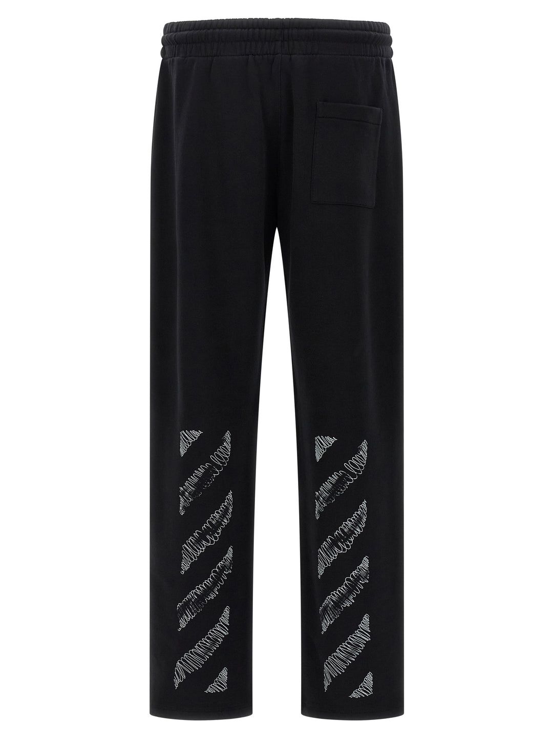Off-White Scribble Diag Pants - White/Black | 5b5b5249c88ad9bdd9ed6fcf476d3e8b7d88b357