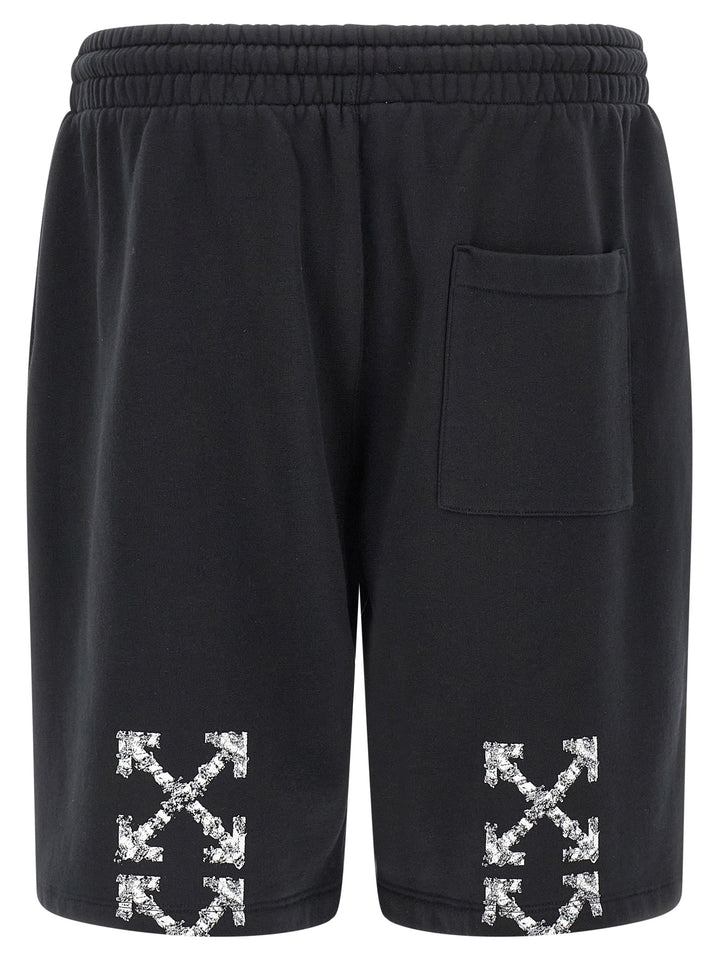 Off-White Heraldic Arrow Bermuda and Short - Black | 50a1b99afea67b3c6125bdaf3532d1e211e362e5