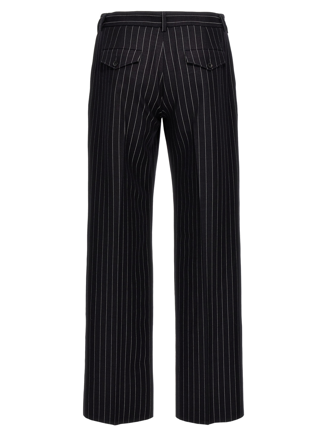 Off-White 23 Pinstripes Pants - Blue | 98aa3256c7563c8b1d499c9adba14234810992b5