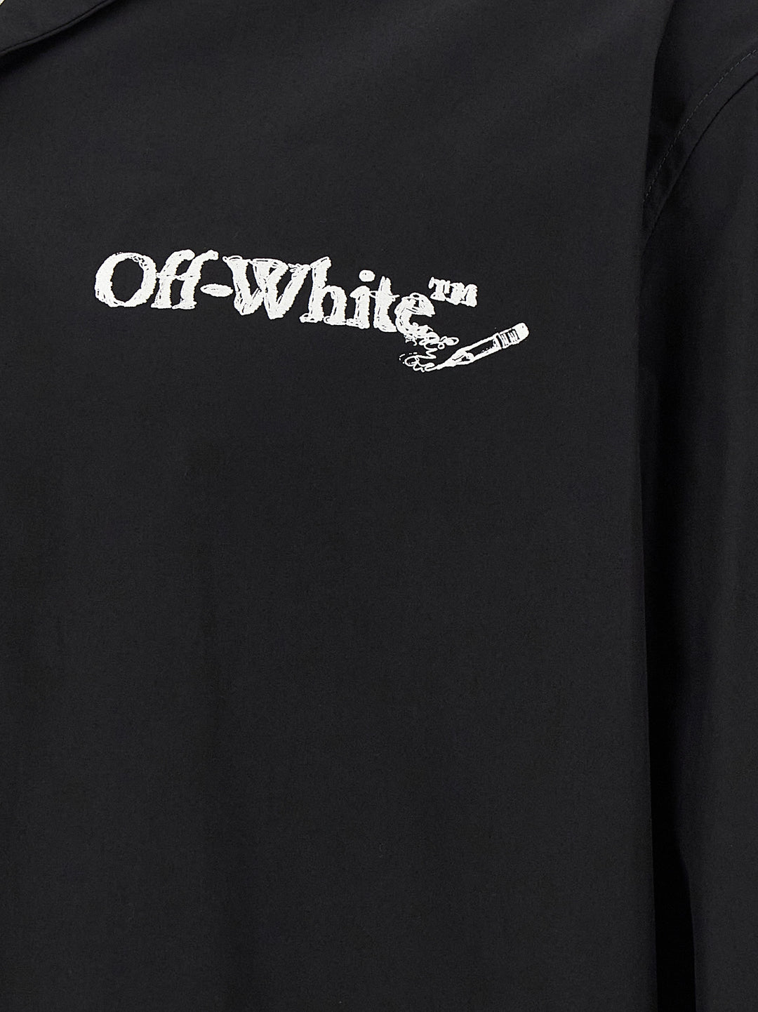 Off-White Scribble Arr Shirt and Blouse - White/Black | 1b0beb1c3c1ff72cbd39b07d42733d1af3ba7b3f