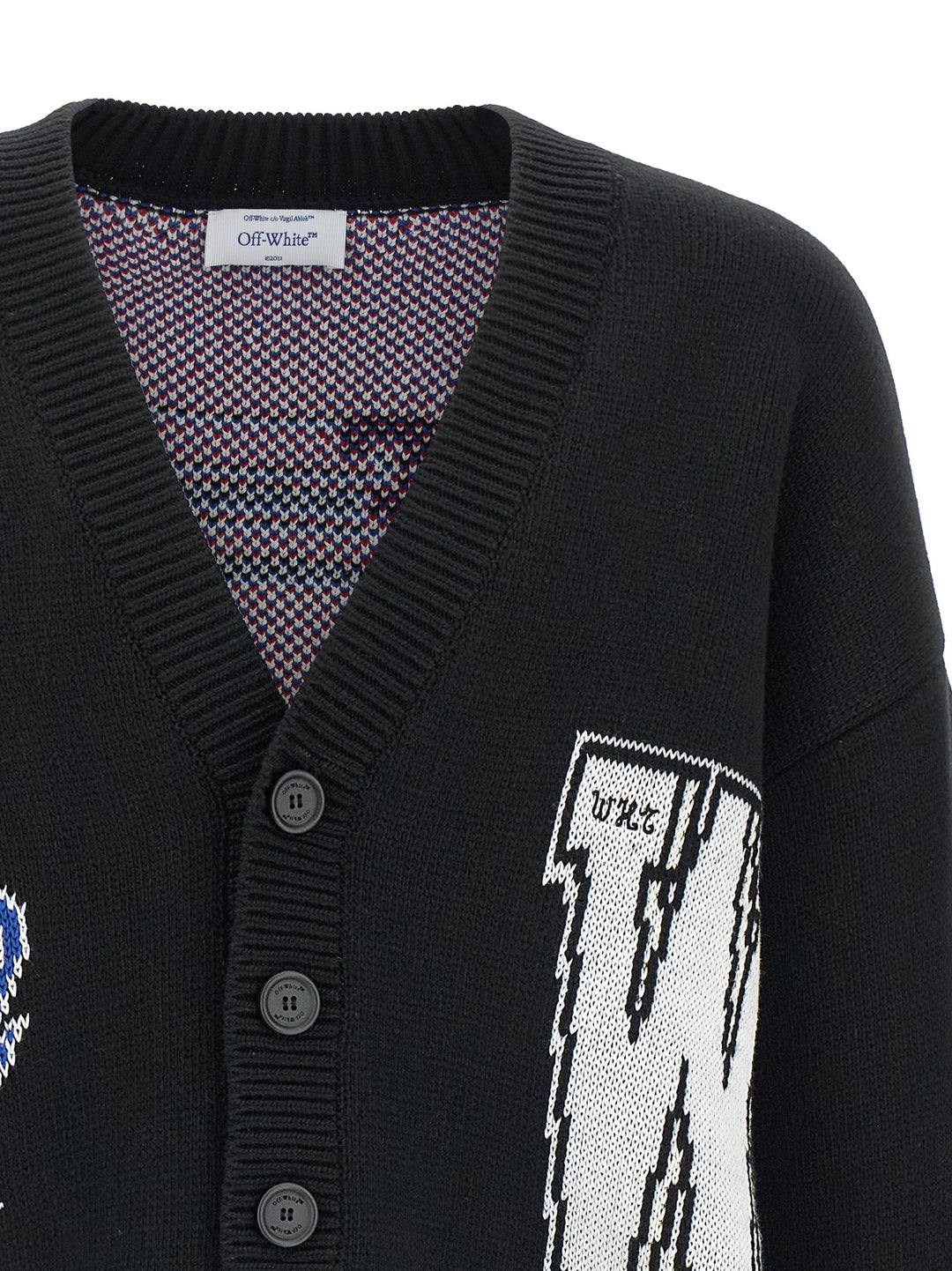 Off-White Glide Diag Sweaters and Cardigans - Black | 16c2b568f5c01d372932302491fc7c119c58e2bf