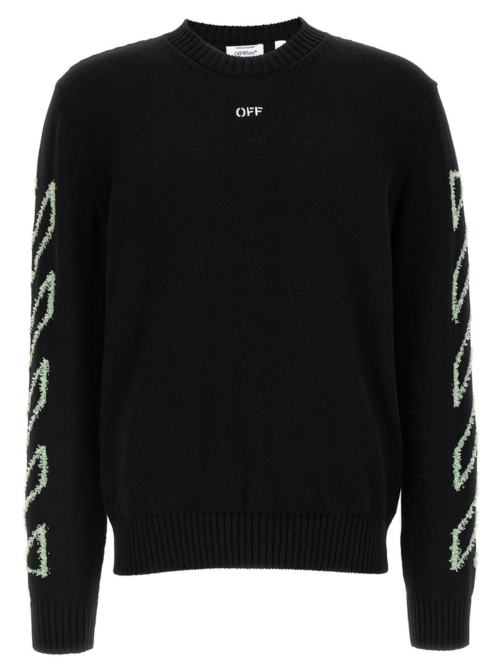 Off-White Diag Outline Sweaters and Cardigans - Black | 0f33b06c73e2ed491e8f8ce3da5402ea3499cca8