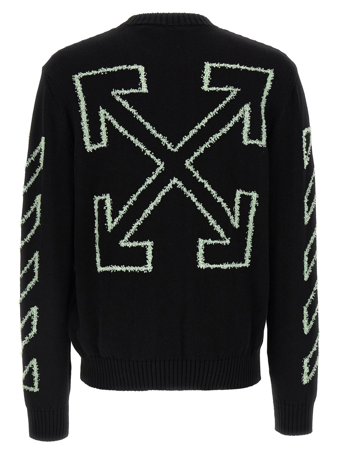 Off-White Diag Outline Sweaters and Cardigans - Black | d5749979b354baadc173b2b3db9ce5f42067f73a