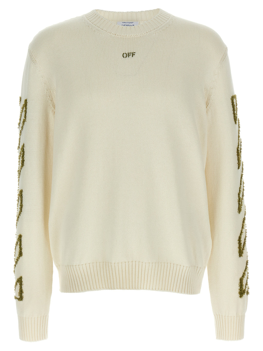 Off-White Diag Outline Sweaters and Cardigans - Beige | d2db9a2d036756d49882d96f57ecc474dbc80f6d