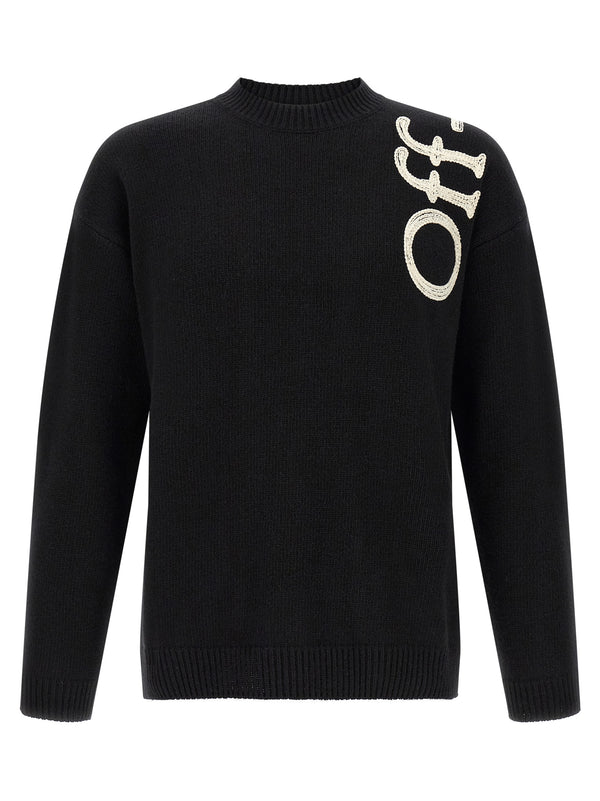 Vertical Bookish Sweaters And Cardigans White/Black