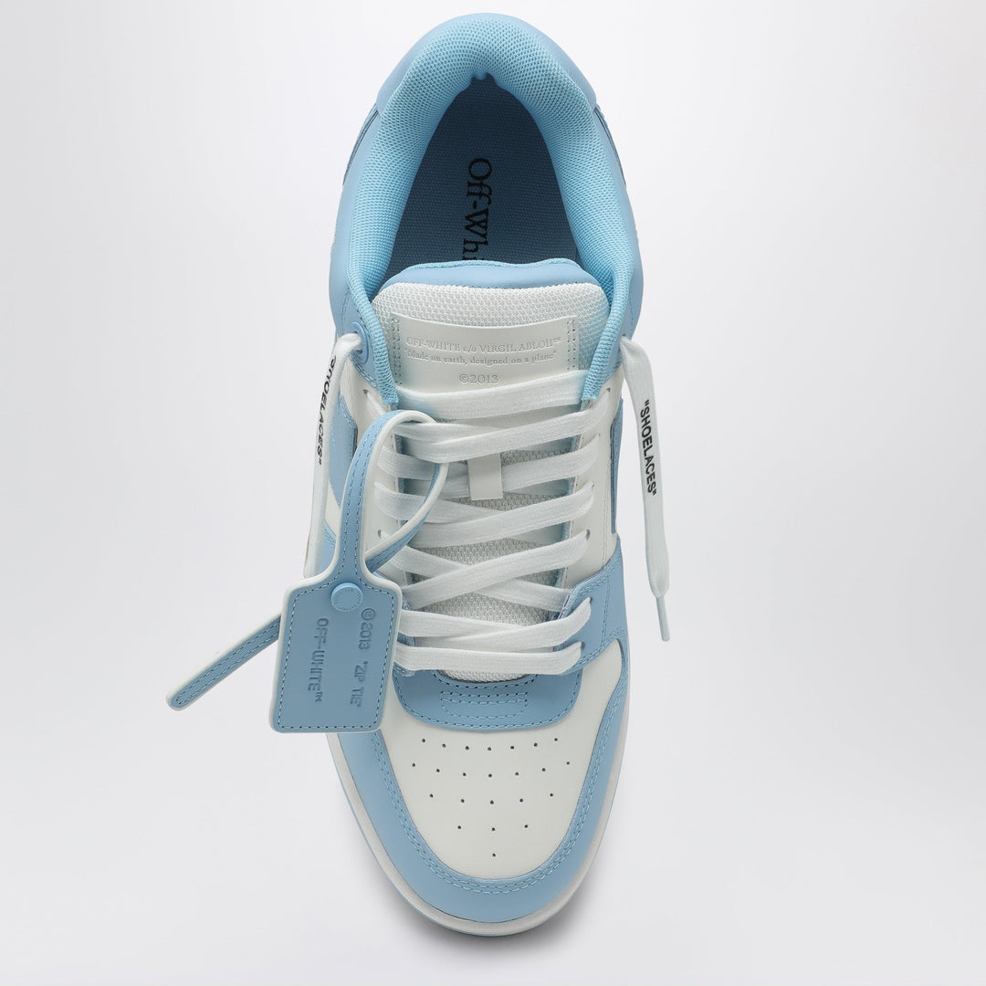 Off-White White/Light Blue Out Of Office Sneakers