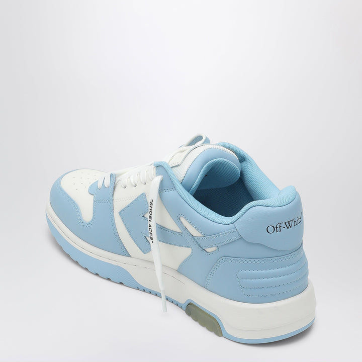 Off-White White/Light Blue Out Of Office Sneakers