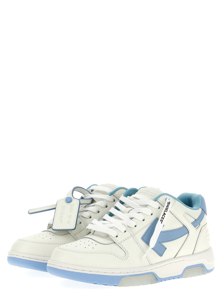 Off-White Out Of Office Sneakers - Light Blue | e801cfddd38667c494d7f9a73bb4603f4b552c04