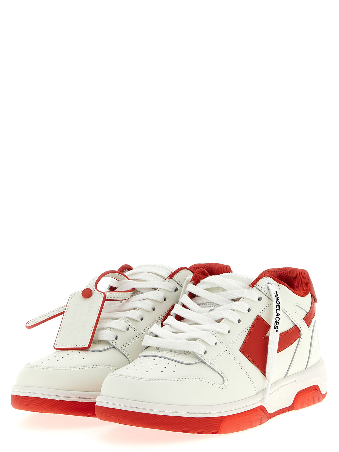 Off-White Out Of Office Sneakers - Red | cbaa8a86fceb864f00a9cc22eb42e62497251587