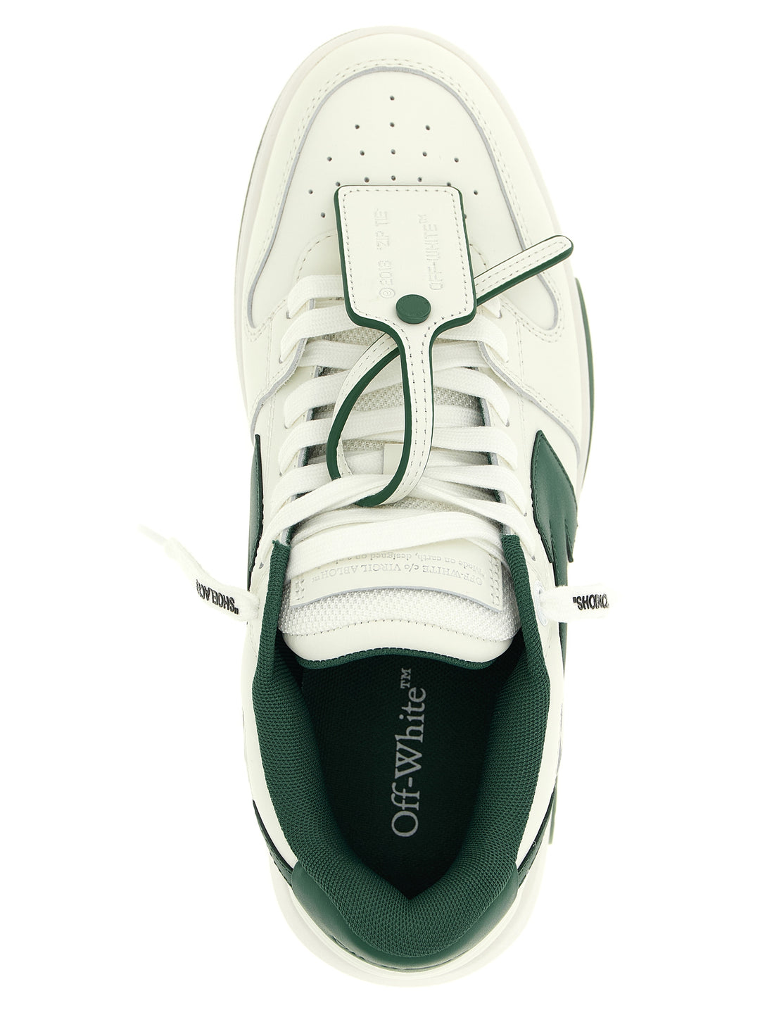 Off-White Out Of Office Sneakers - Green | d9249aa731ca85c85c550cf62277b0f96ea5b4b3