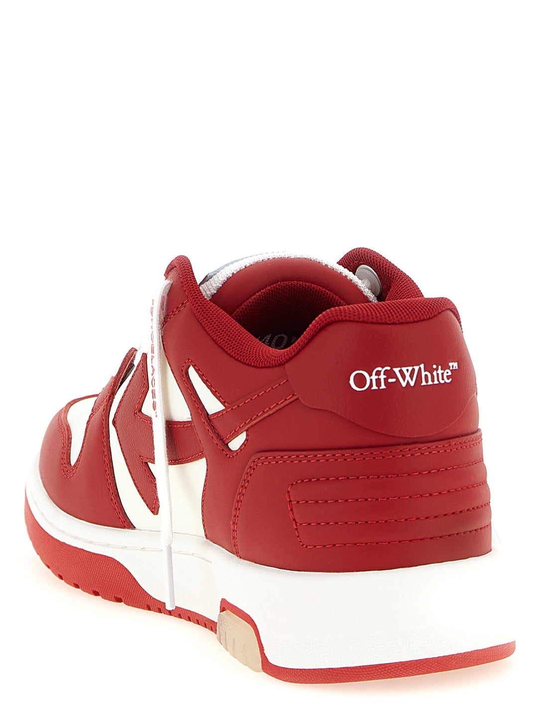 Off-White Out Of Office Sneakers - Red | f35301850eb8126d5d0cdd6462bf85e235f2cf3c