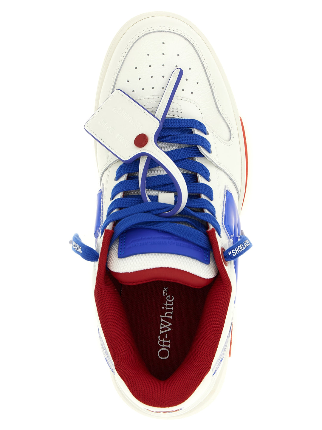 Off-White Out Of Office Bubble Arrow Sneakers - Blue | 198905870da89bbe2bd009c86aa86cb5fffa583b