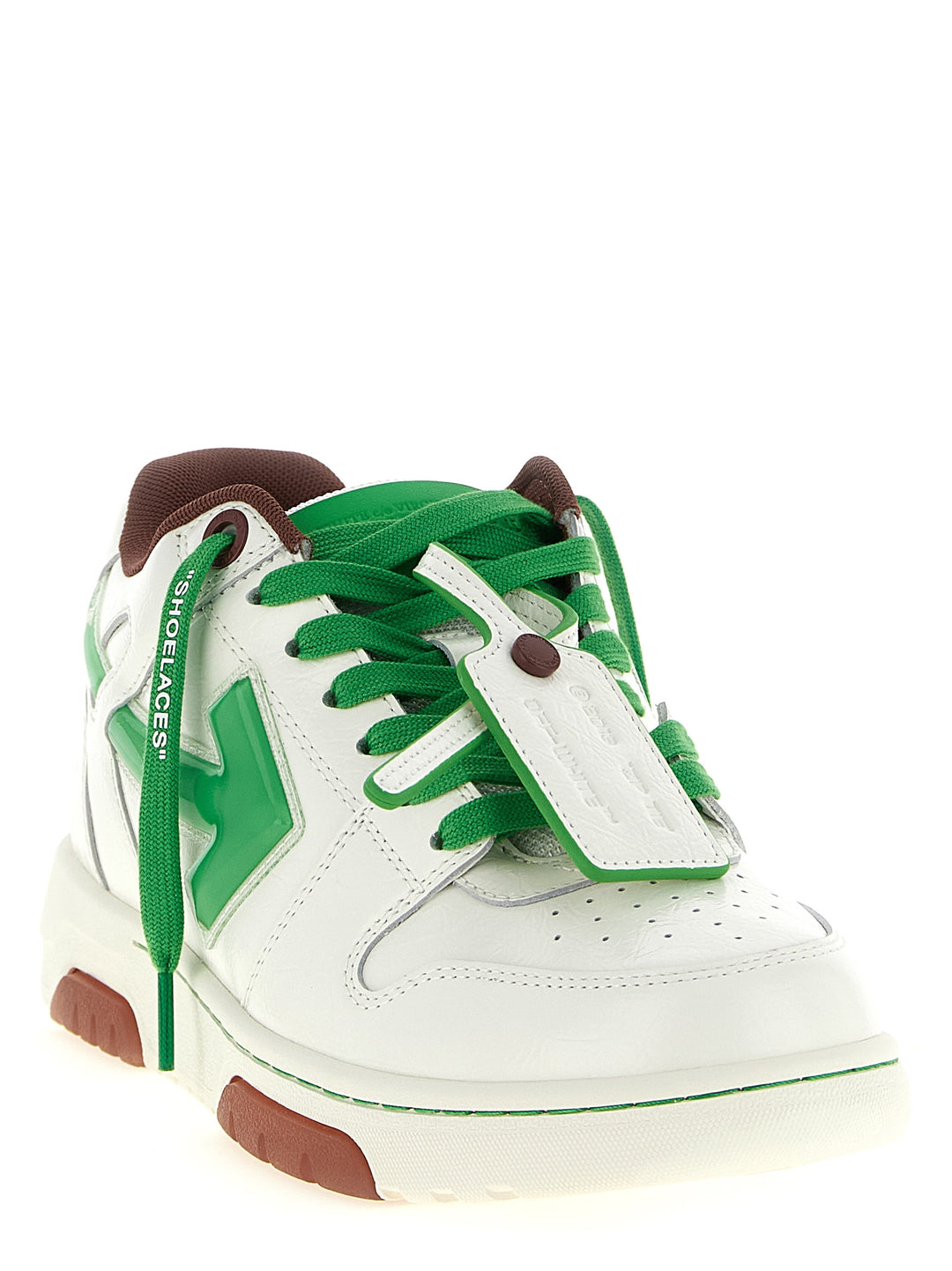 Off-White Out Of Office Bubble Arrow Sneakers - Green | fff88d978bd11ef0b3e6104a2b0aef1cbaa83c37