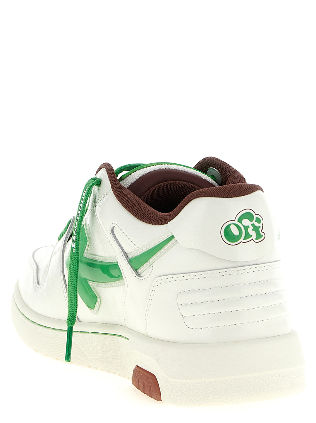 Off-White Out Of Office Bubble Arrow Sneakers - Green | b3ba5bfea6940c4ebe0959ec0089932a5ed18e08