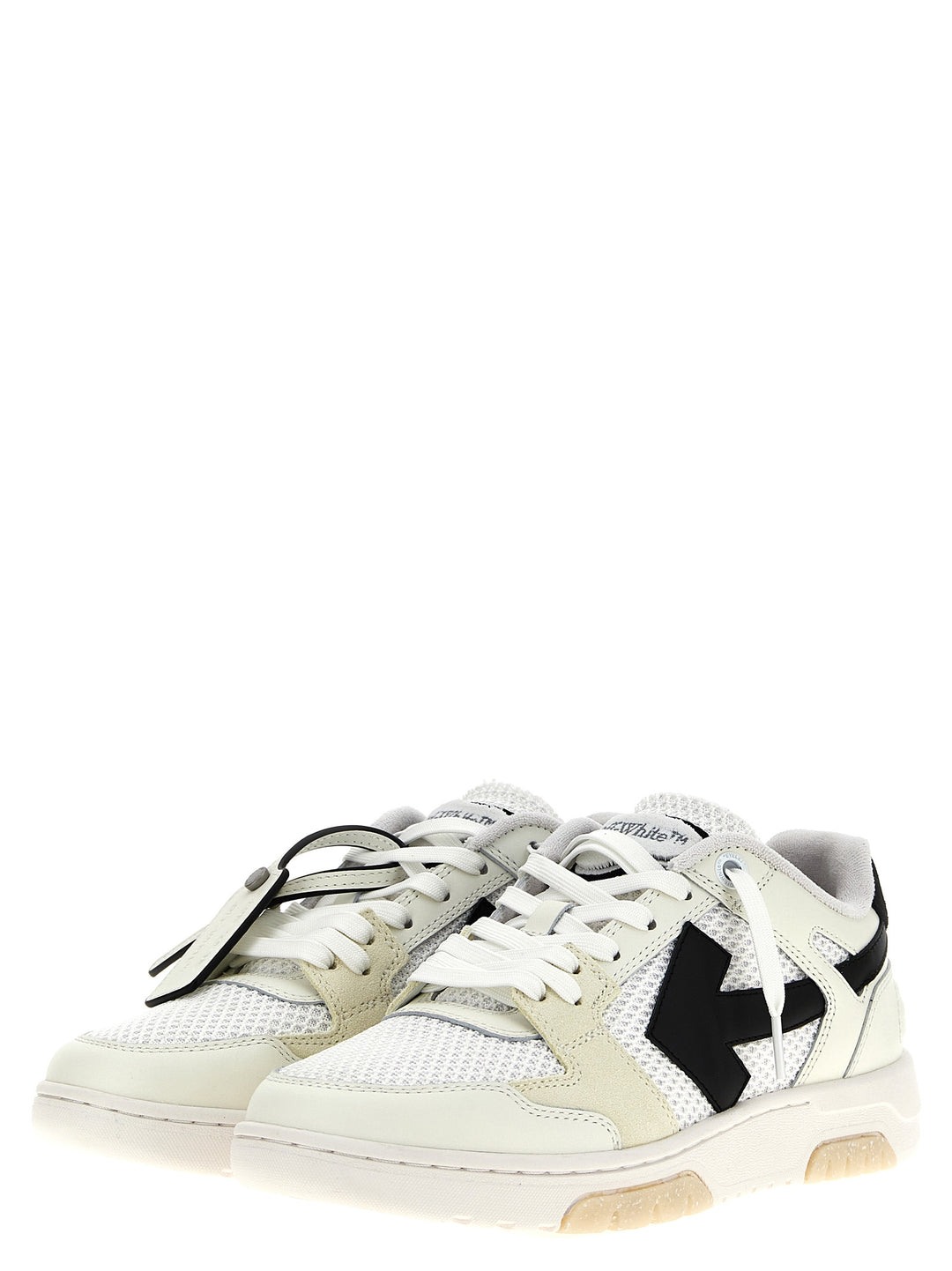 Off-White Slim Out Of Office Sneakers - White/Black | a1a26c7ddcc3e750744dab024506dc18254e600f