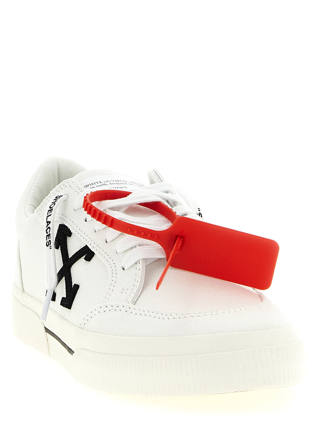 Off-White Vulcanized Sneakers - White/Black | 2428c41fed4df713907c4239d47a832dc1c6ca02