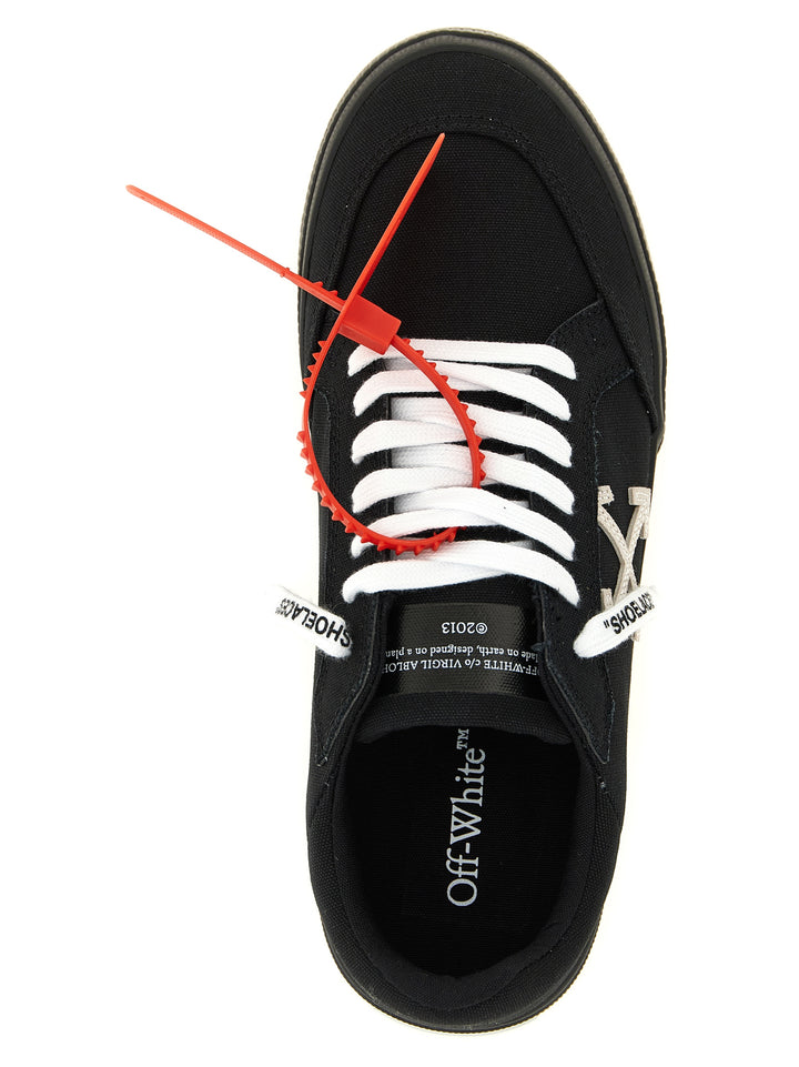 Off-White Vulcanized Sneakers - White/Black | b40ad5ddee9e1570e222075ec2d65d2af83565de