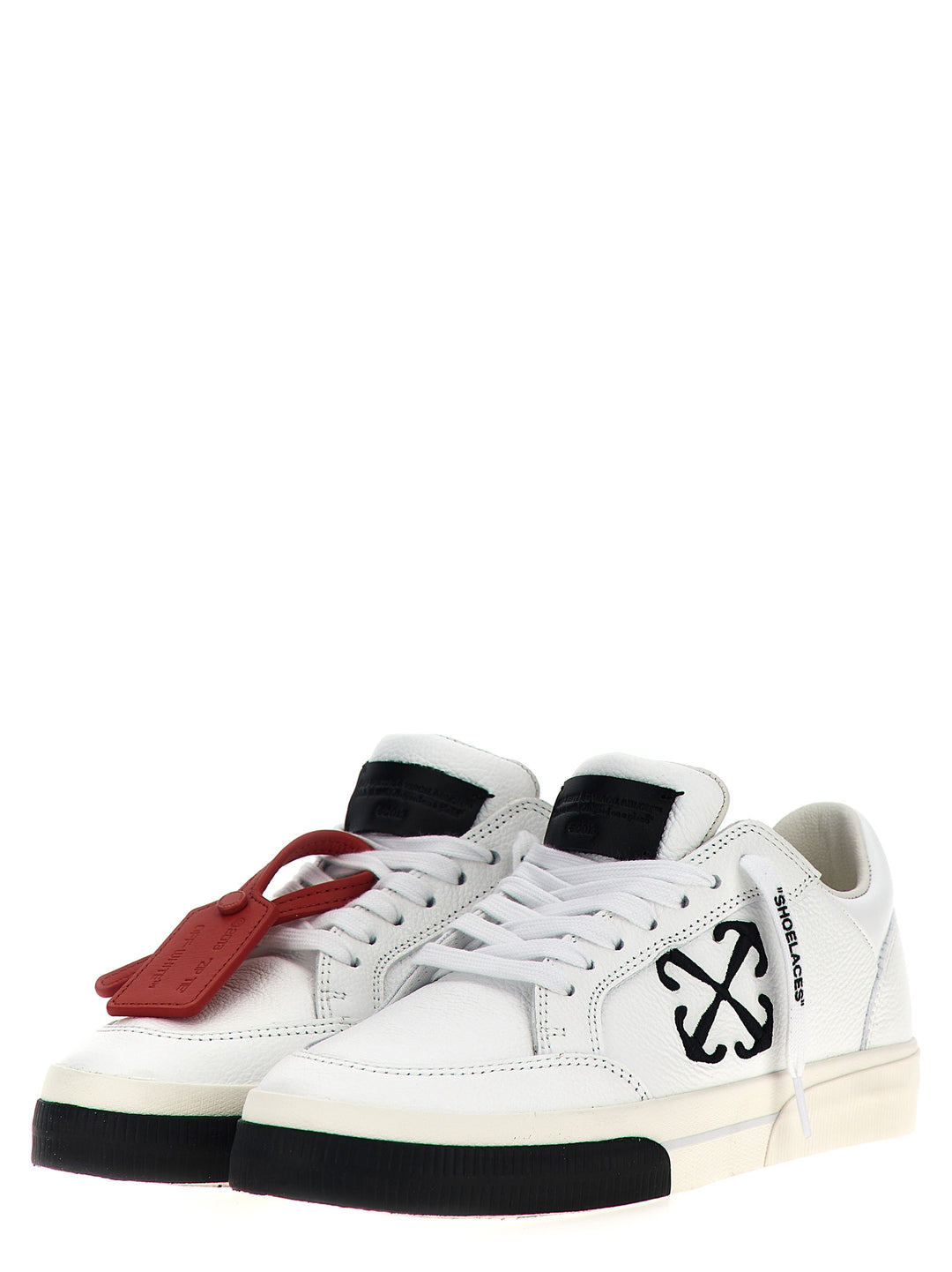 New Low Vulcanized Sneakers White/Black