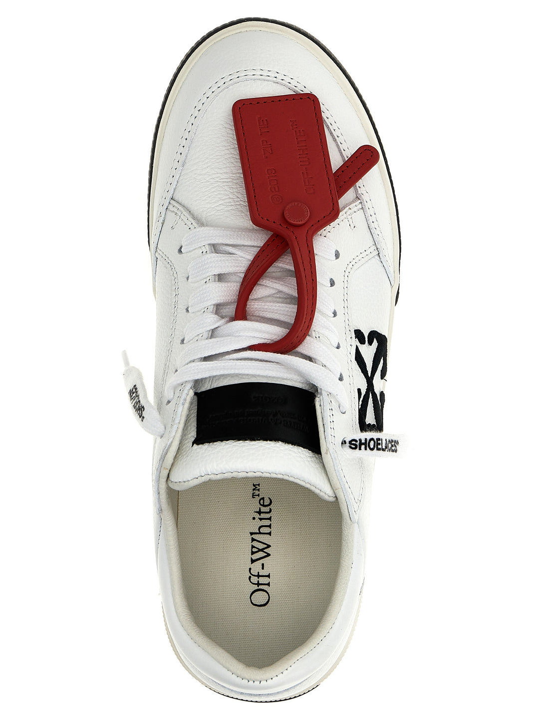 New Low Vulcanized Sneakers White/Black