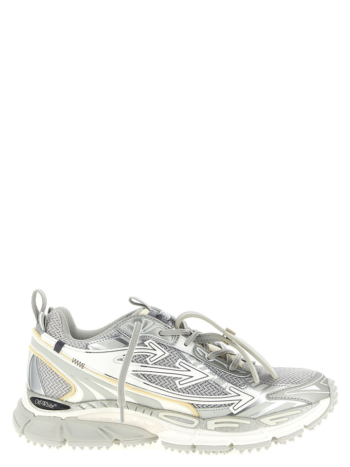 Off-White Be Right Back Sneakers - Silver | bb8b70bf371bdf3f75b8c6da19a6078d286509d2