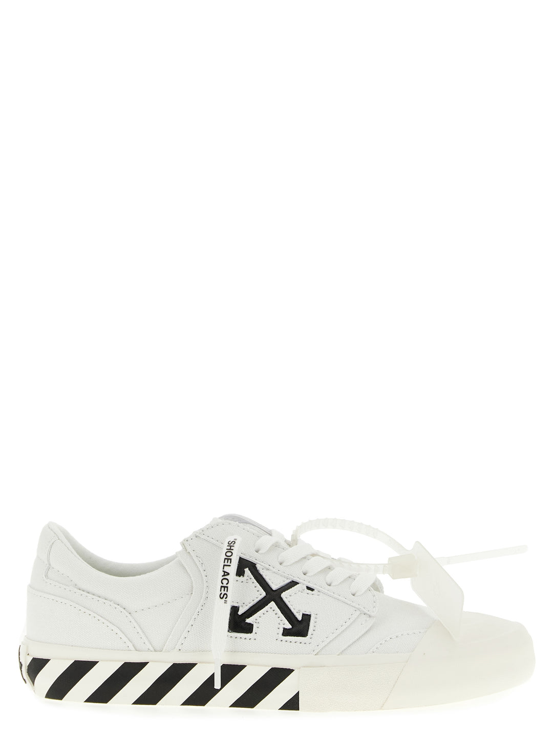 Off-White Vulc Undercut Sneakers - White/Black | fc9864852ab4e46cf0b465cdf309fa43634eb083