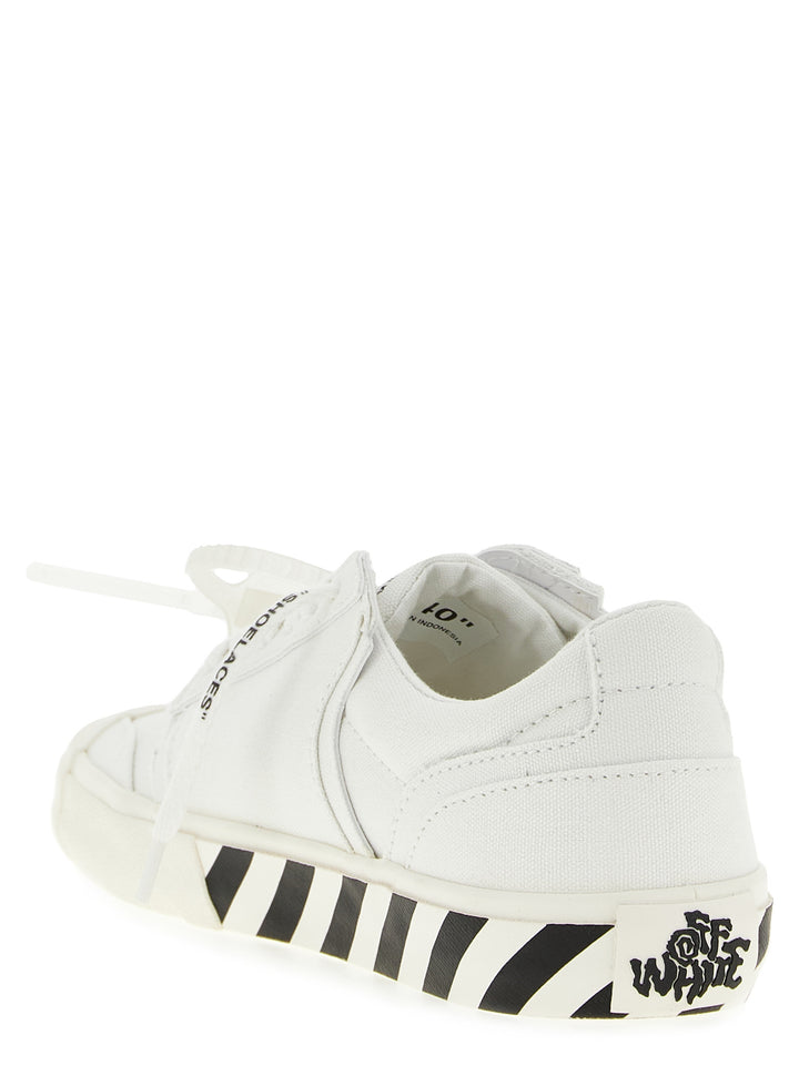 Off-White Vulc Undercut Sneakers - White/Black | 6b2236f060f9aee894bc76b49cb53f8a6d00aff1