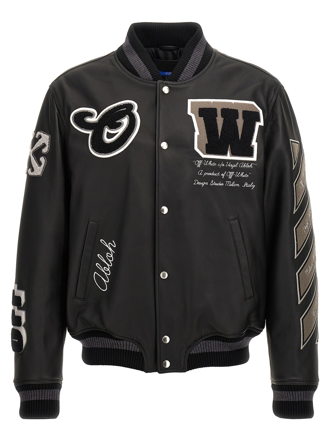 Varsity Casual Jackets, Parka Black