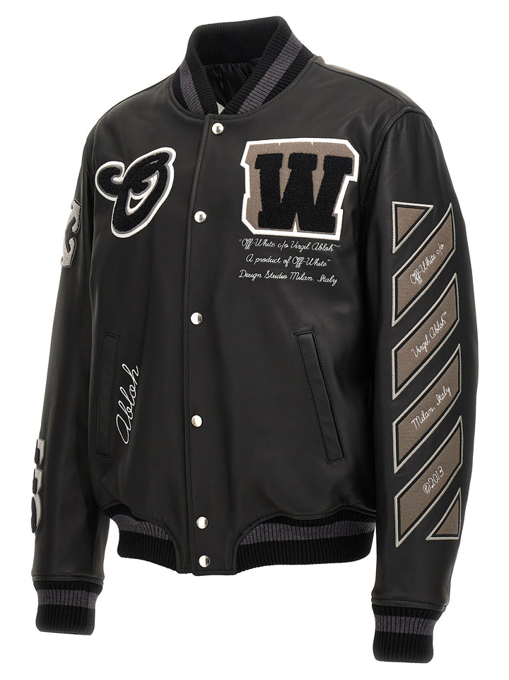 Varsity Casual Jackets, Parka Black