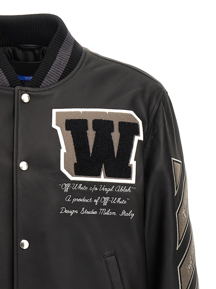 Varsity Casual Jackets, Parka Black