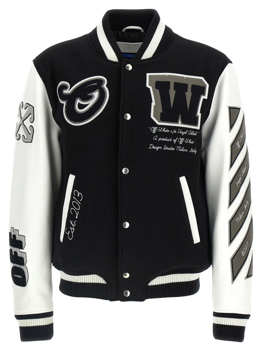 Lea Puffer Jackets White/Black