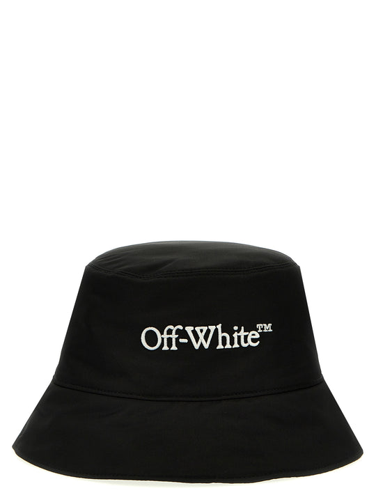 Bookish Hats White/Black