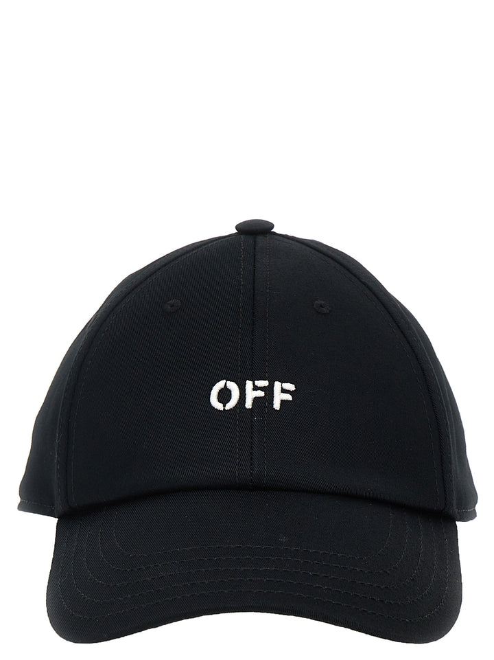 Off Stamp Hats White/Black