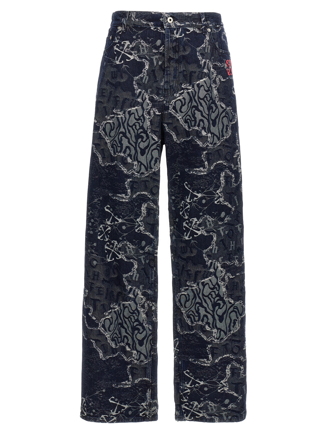 Camo Jacq Straight Jeans Blue