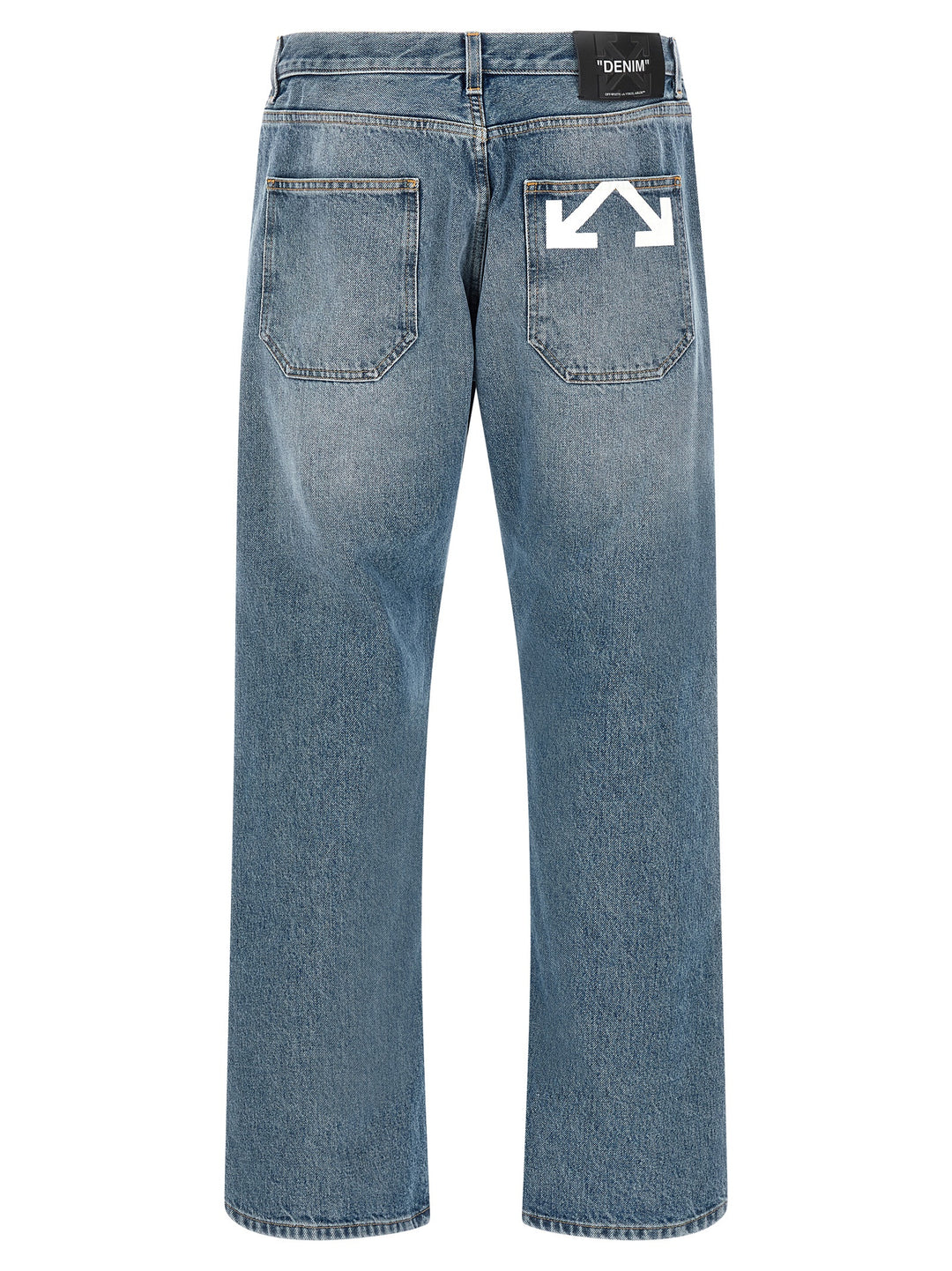 Off-White Half Arrow Jeans - Light Blue | d108b53f3f7bc6765a8314623c9a9f9f33653dd1