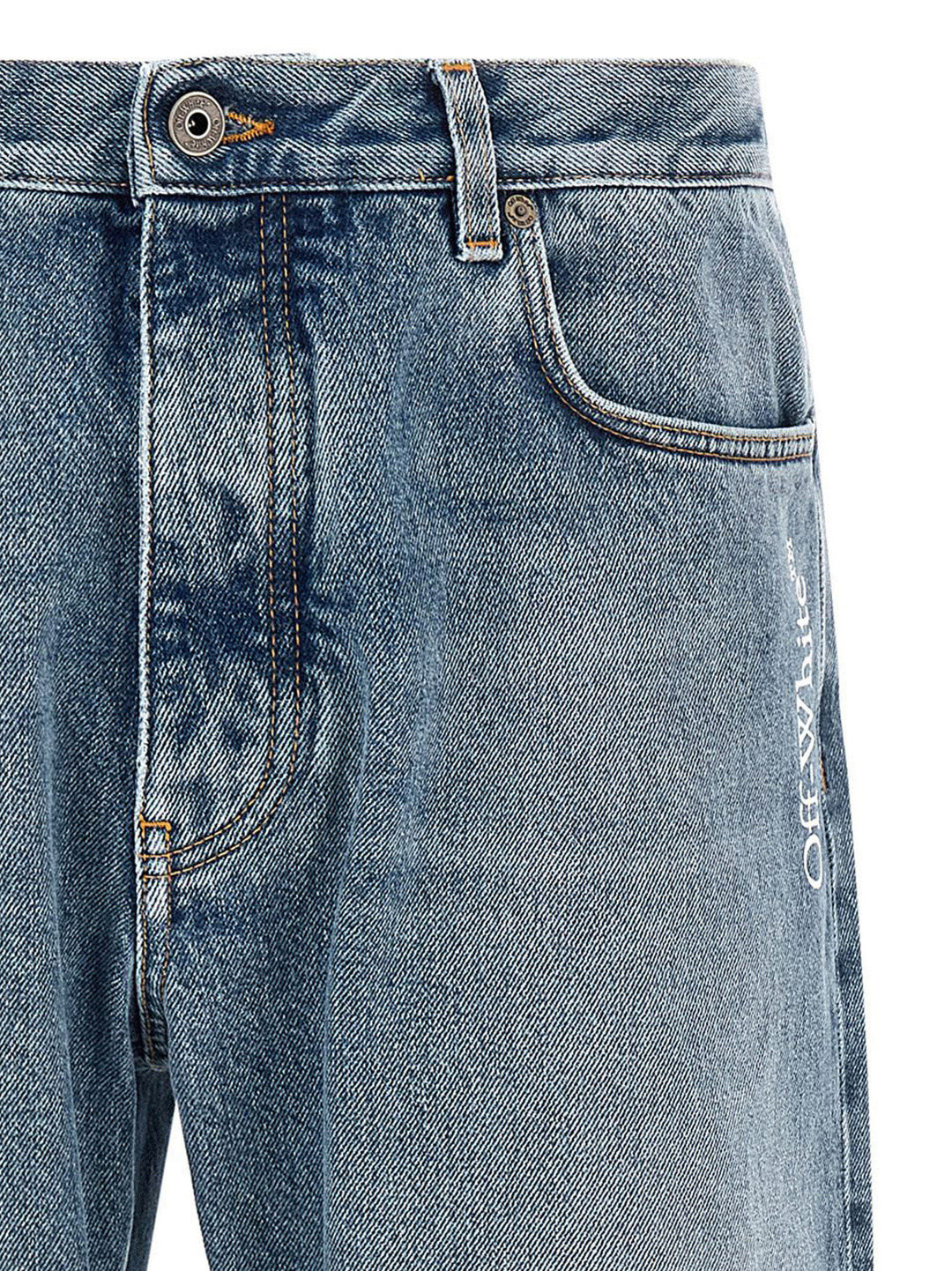 Off-White Half Arrow Jeans - Light Blue | 809527861c5055ba37e822575d889e99c2317c79