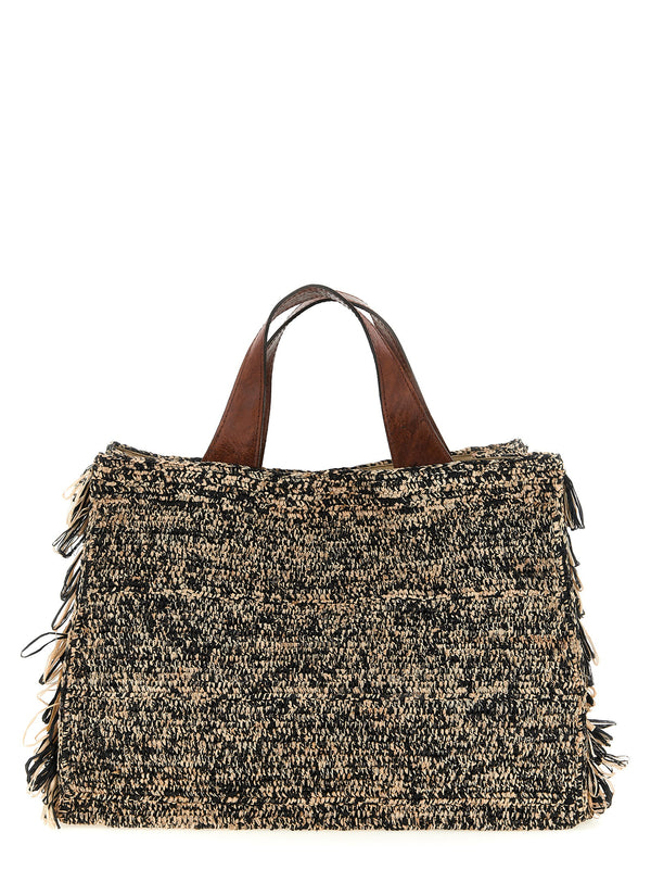 Onja Hand Bags White/Black