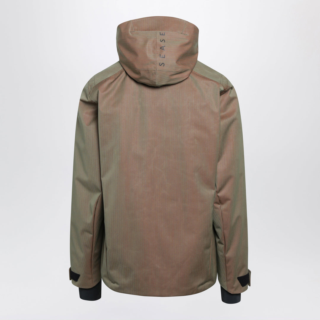 Sease Sand Trace 2.0 Ski Jacket In Technical Wool