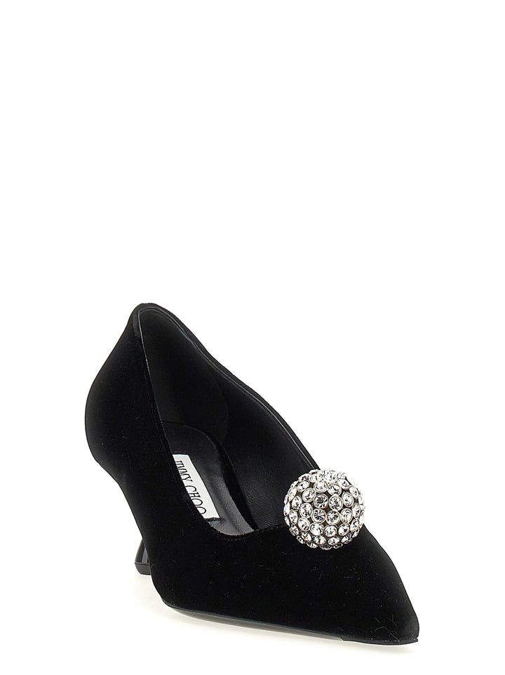 Jimmy Choo Orb Pump 50 Pumps - Black | bfb40a15844baafb695be4cbc4f8169bb2fde2b4