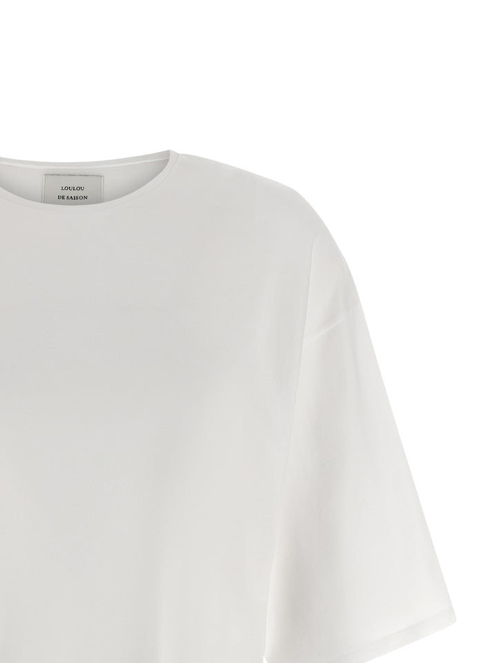 Loulou De Saison Osis T-shirt - White | 710e80726f86e49a8ba0b075d44edbe43f611128