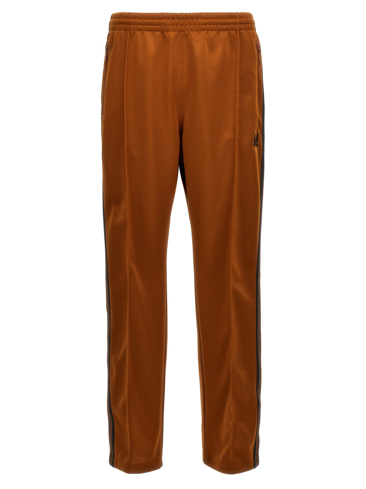 Logo Embroidery Joggers Pants Orange