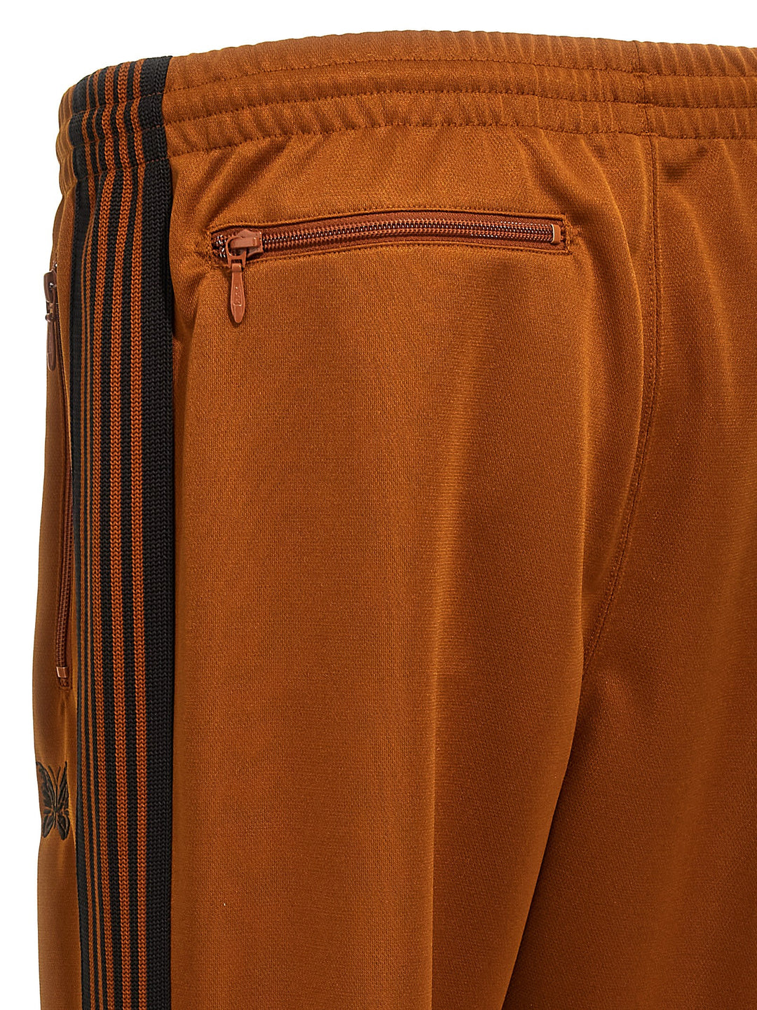 Logo Embroidery Joggers Pants Orange