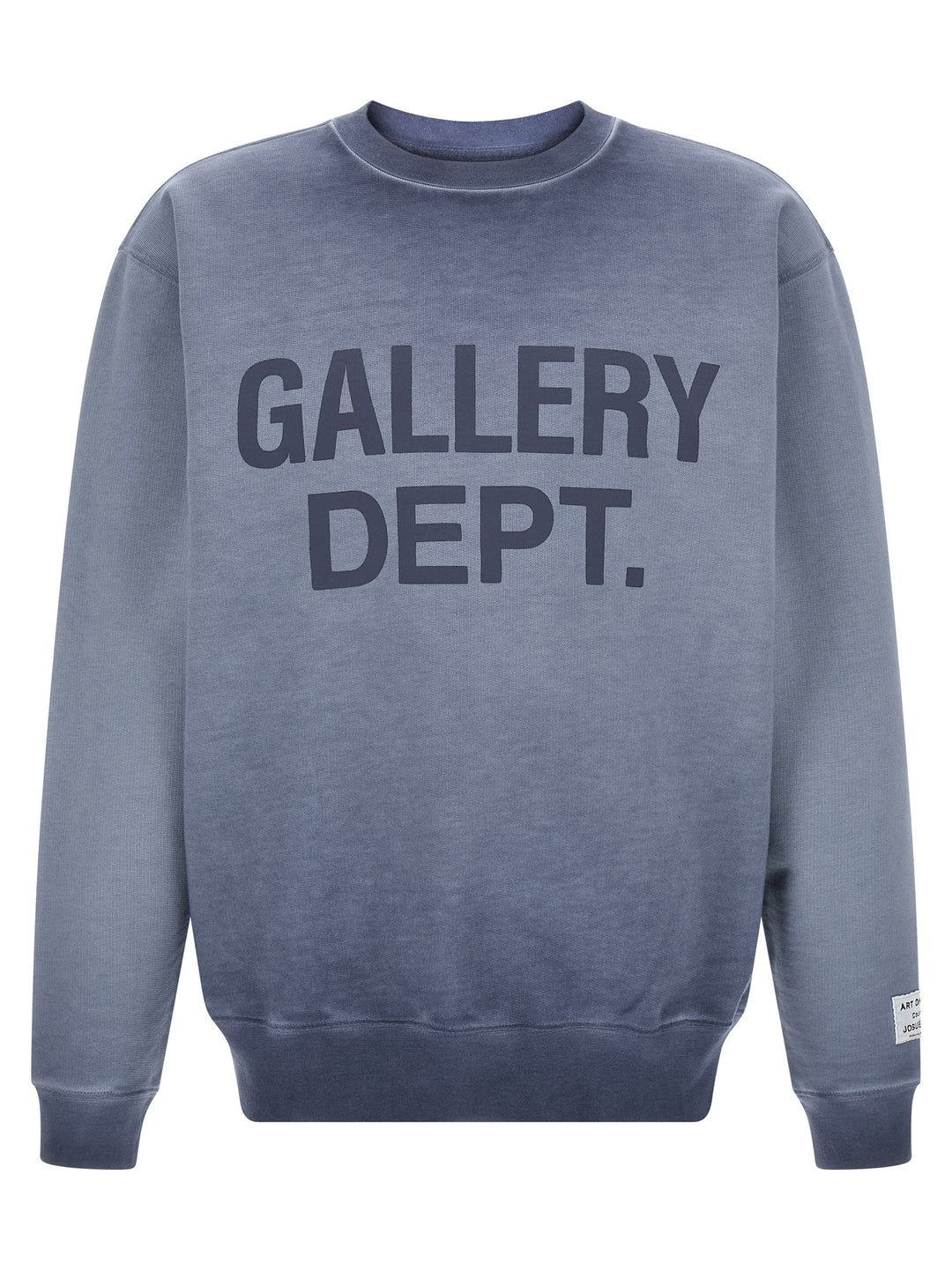 Gallery Dept. Logo Print Sweatshirt - Blue | 7fae5afb088e5b66835e0bfc17c554bc3b9a73b9
