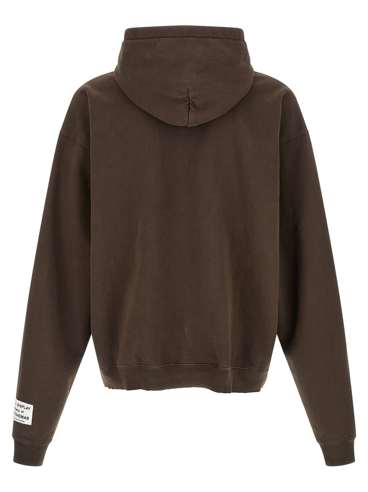 Gallery Dept. French Logo Painted Sweatshirt - Brown | 28cc43cf5df303ed8e5071d42f184e6443a8be86