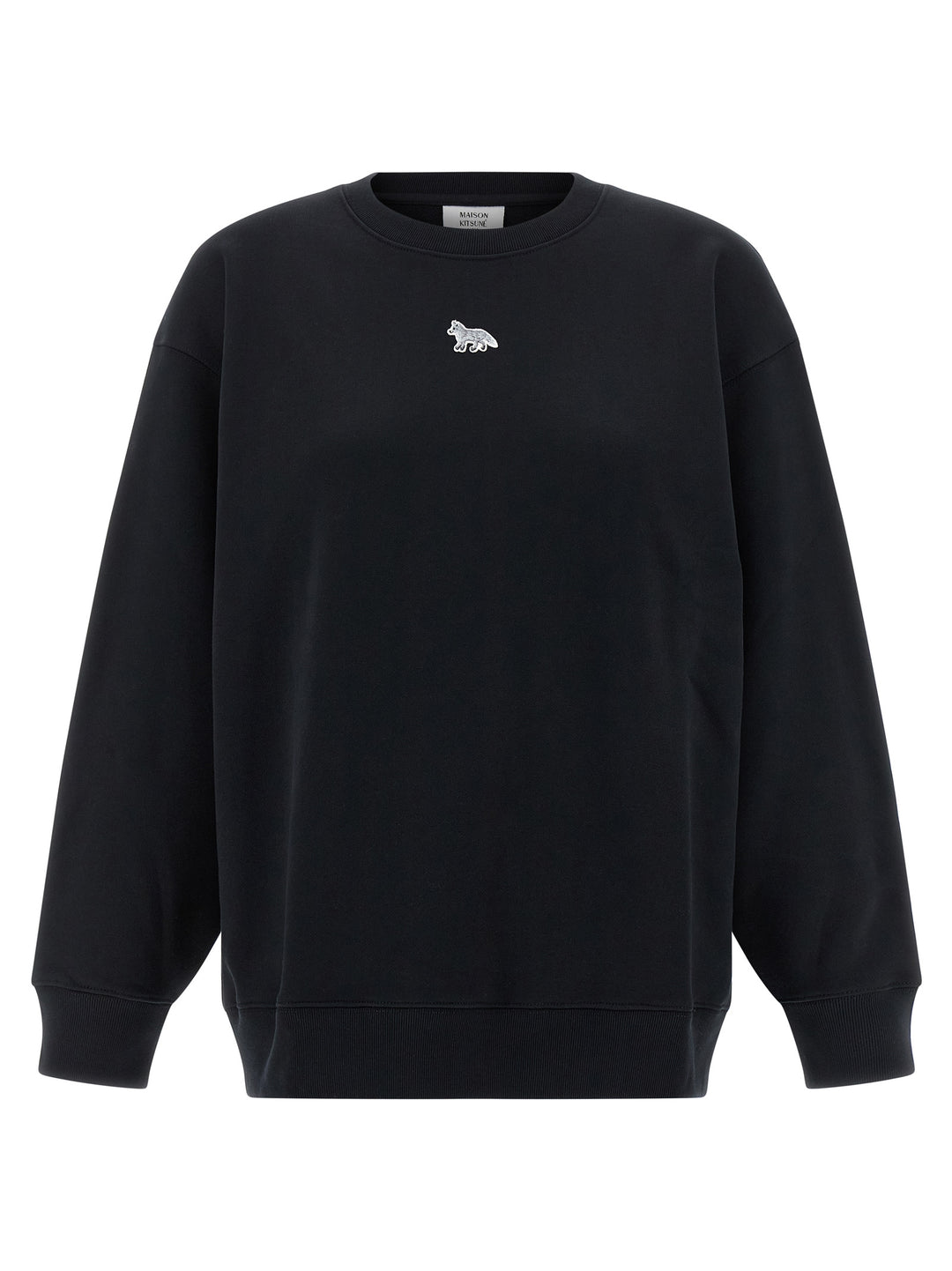 Maison Kitsune Baby Fox Sweatshirt - Black | bf151ae401eaafe29724874afe8d2928334620c4