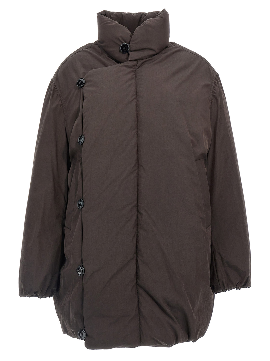 Long Down Jacket Casual Jackets, Parka Brown