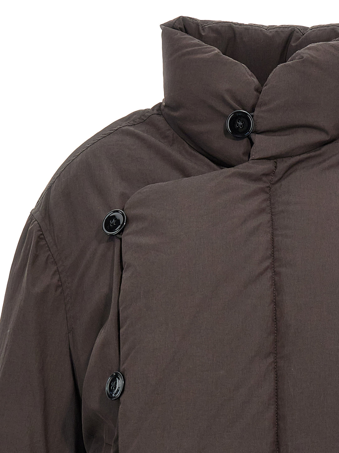 Long Down Jacket Casual Jackets, Parka Brown